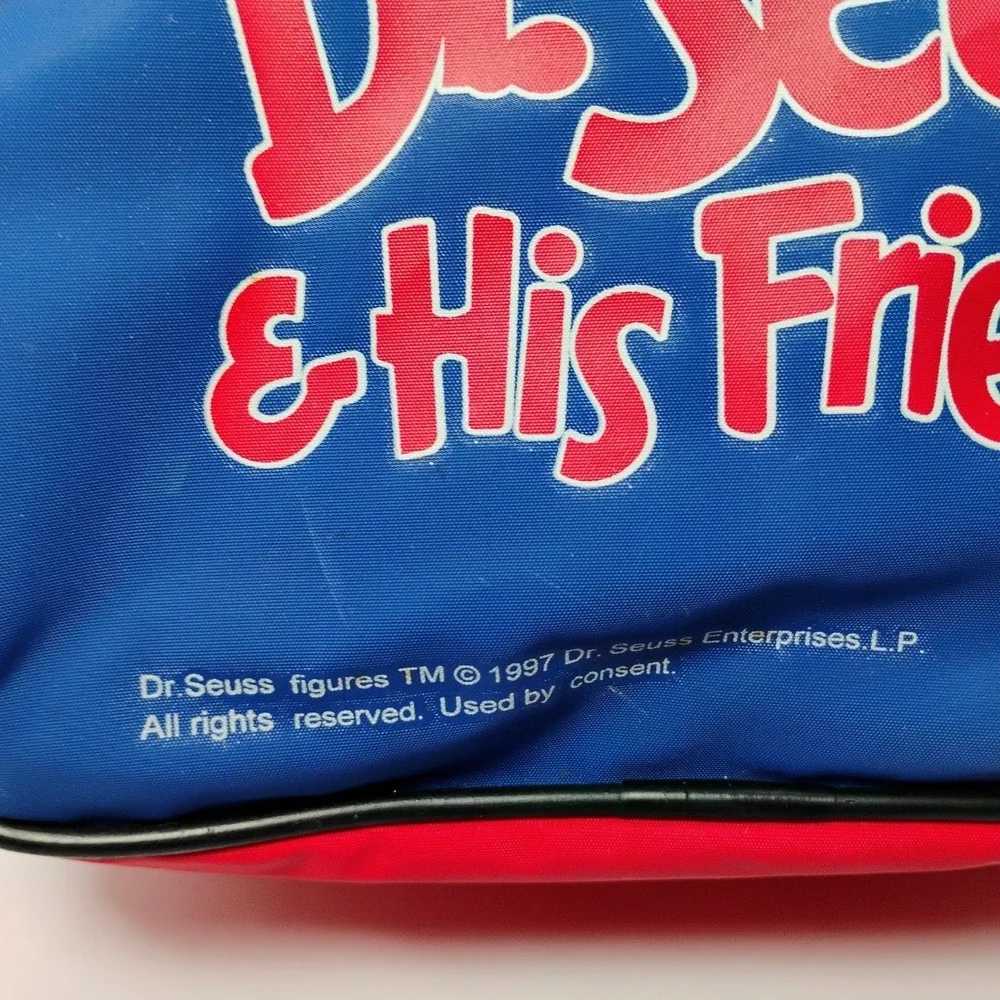 Dr. Seuss and His Friends backpack 1997 Child's First Backpack